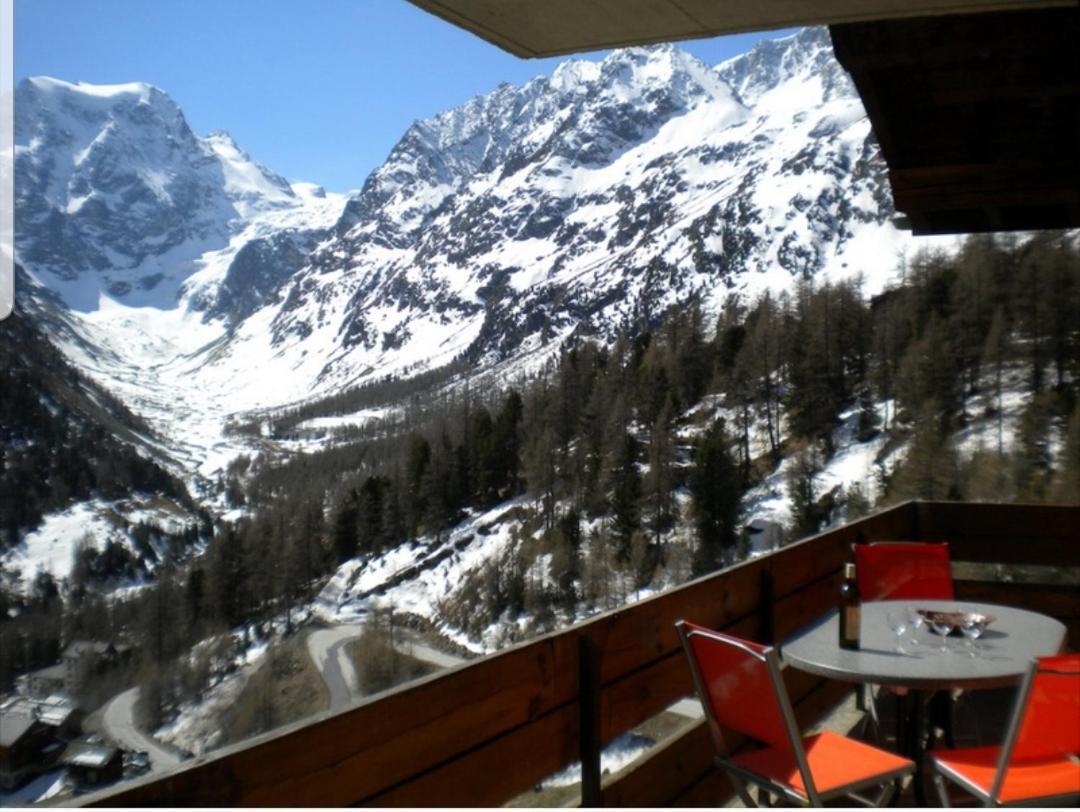 Le Panorama - Appartement 54 A Arolla Face Aux Montagnes A 150M Des Pistes Evolène Εξωτερικό φωτογραφία