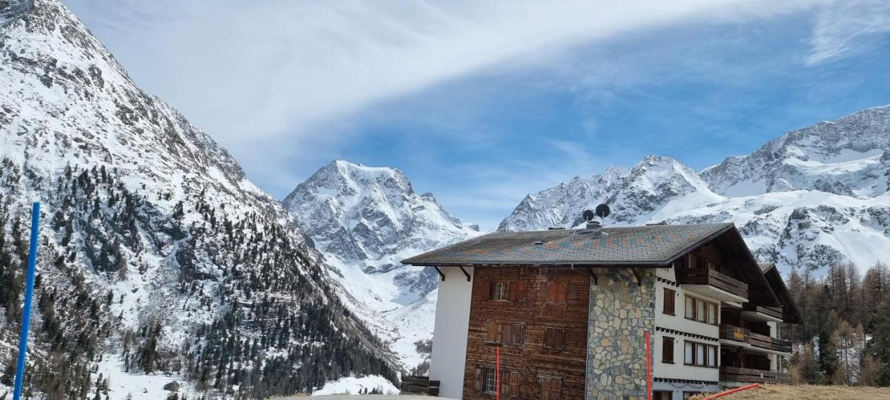 Le Panorama - Appartement 54 A Arolla Face Aux Montagnes A 150M Des Pistes Evolène Εξωτερικό φωτογραφία