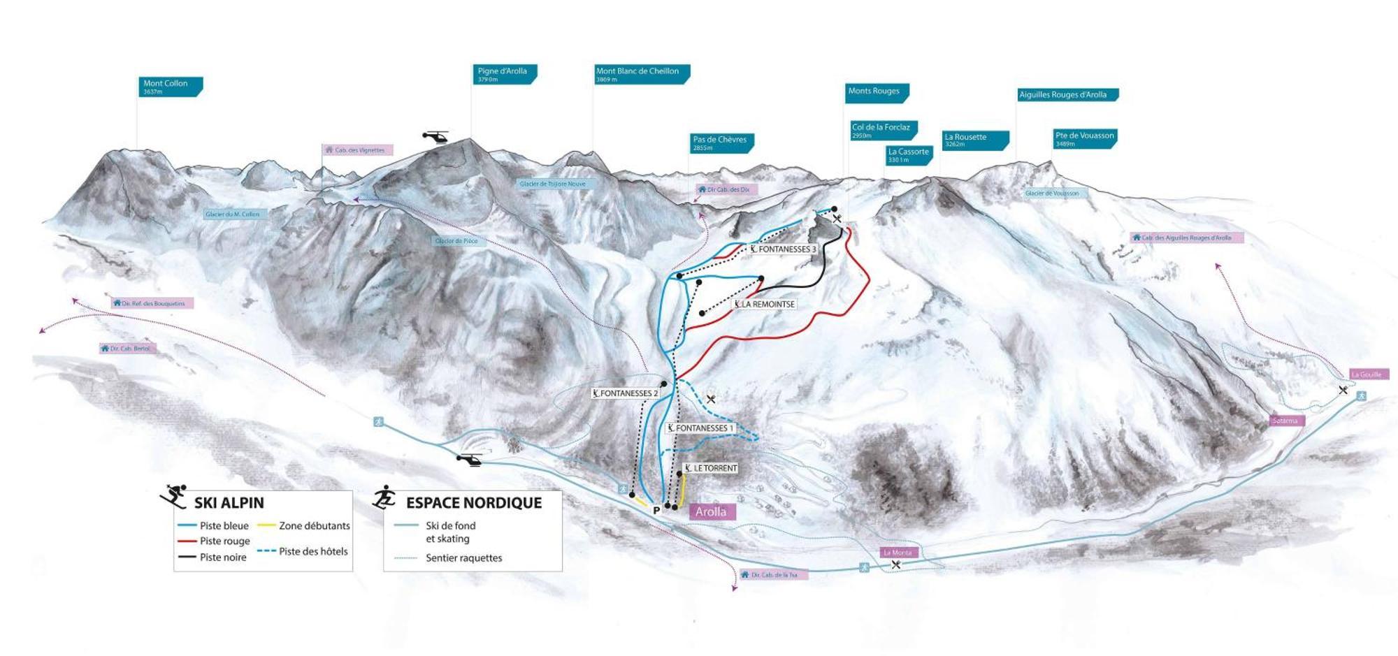 Le Panorama - Appartement 54 A Arolla Face Aux Montagnes A 150M Des Pistes Evolène Εξωτερικό φωτογραφία